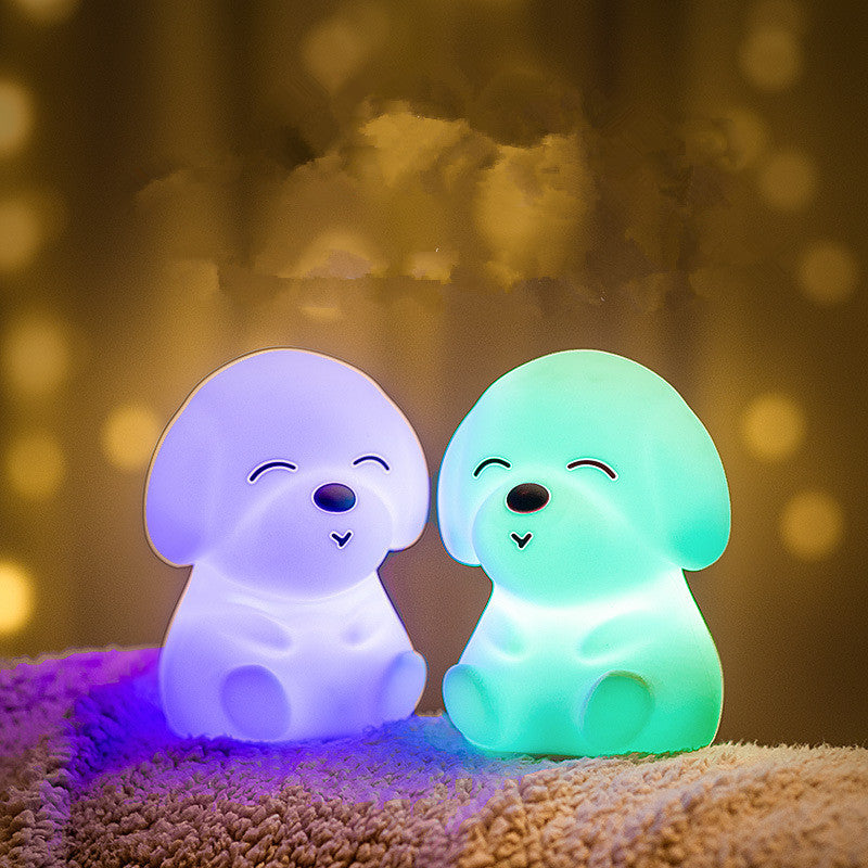 Silicone LED Puppy Dog Night Light