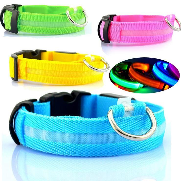 Safety Light Up LED Dog Collar