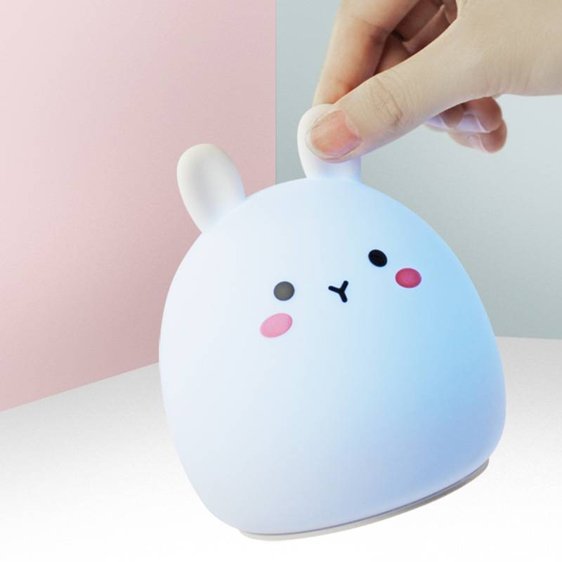 Silicone Rabbit Rechargeable Night Light Bunny