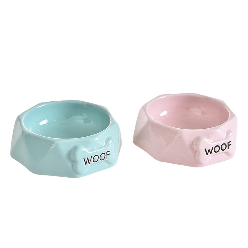 Pet Food Bowl Woof