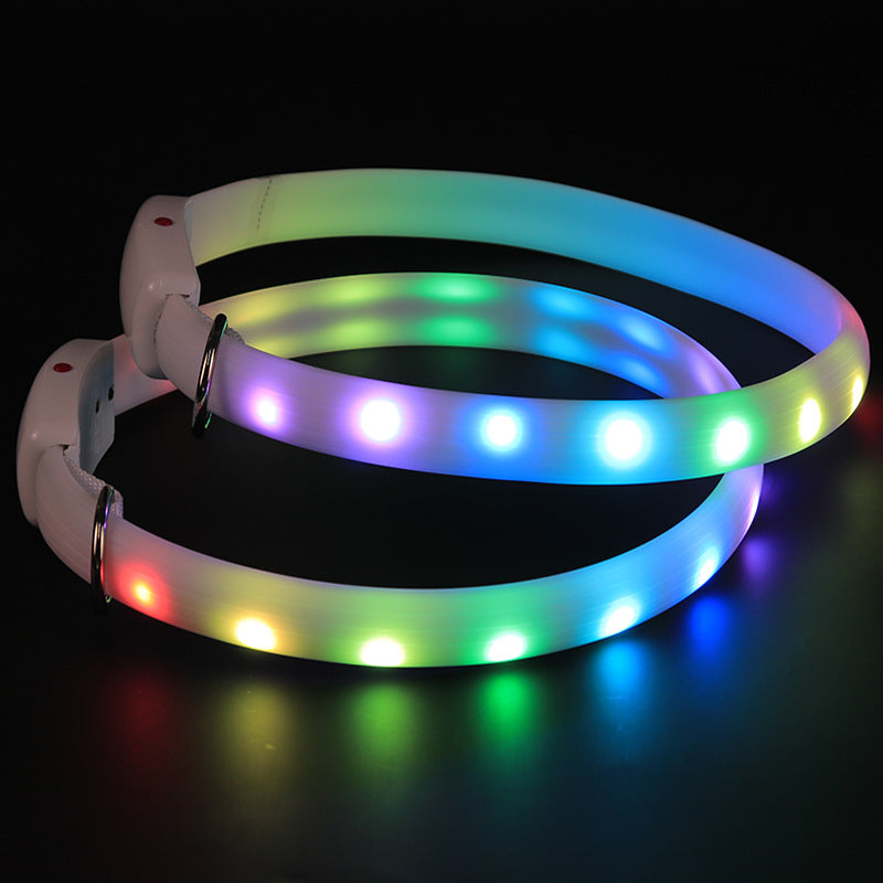 Safety LED Light Up Dog Collar