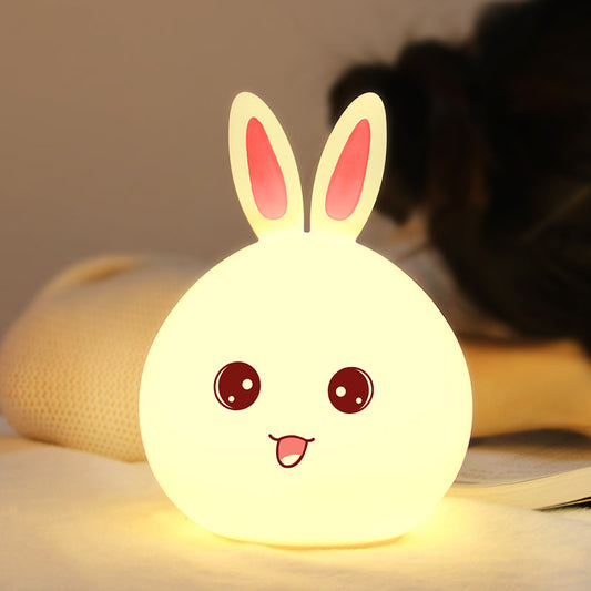 Touch Sensor Night Light Silicone Bunny Rabbit