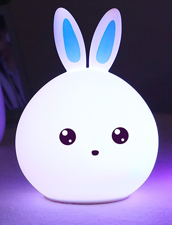 Touch Sensor Night Light Silicone Bunny Rabbit