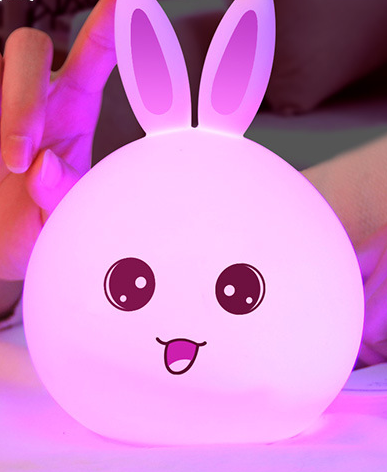 Touch Sensor Night Light Silicone Bunny Rabbit