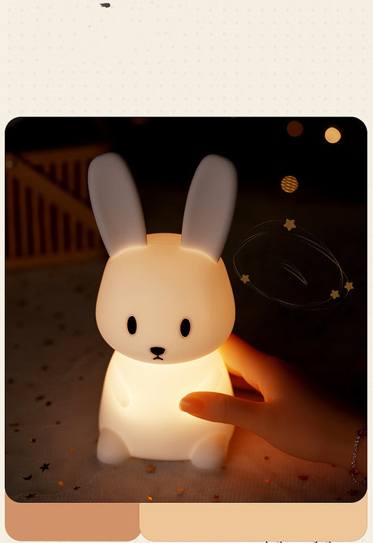 Rabbit Night Light Silicone Bunny